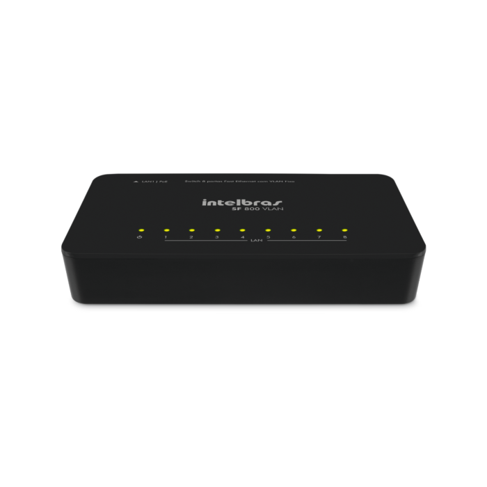 SWITCH 08 PORTAS FAST VLAN SF800VLAM