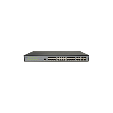 INTELBRAS SWITCH GERENCIAVEL 24P GIGA + 4P SFP - SG 2404 MR L2 +