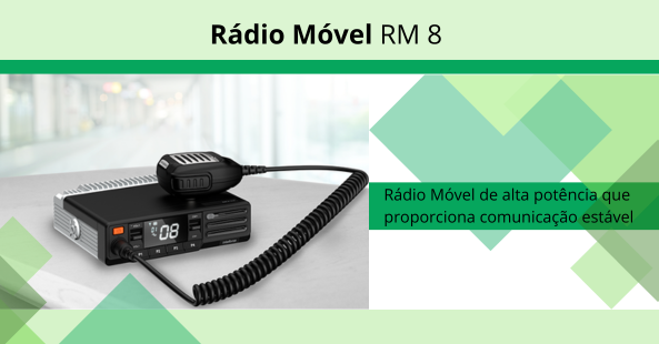 Comunicação e Tecnologia: Rádio Móvel RM 8